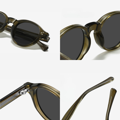 Olive Arc – Polarized Oval Sunglasses (ET-SG87)