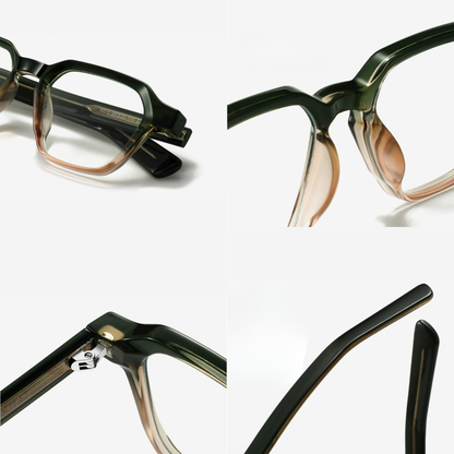 Jade Fade – Contemporary Geometric Eyeglasses (ET-OP70)