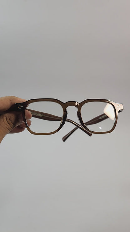 Urban Hexa Vision – Geometric Full Frame Eyeglasses (ET-OP49)
