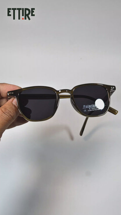 Olive Radius – Polarized Round Sunglasses (ET-SG20)