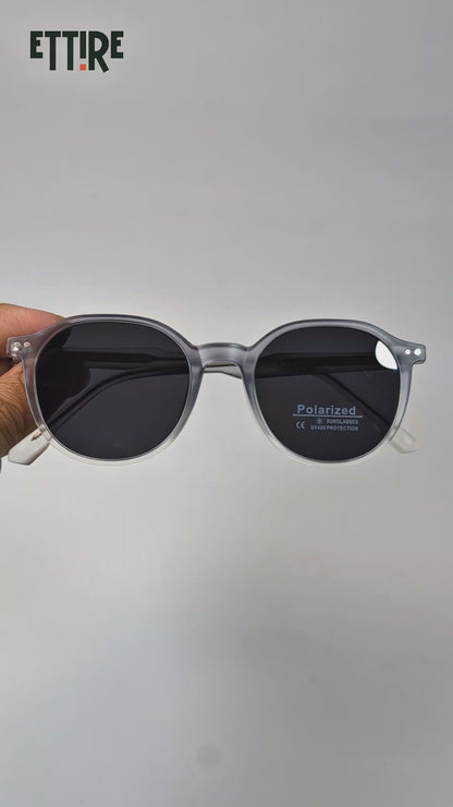Midnight Horizon – Round Polarized Sunglasses (ET-SG06)