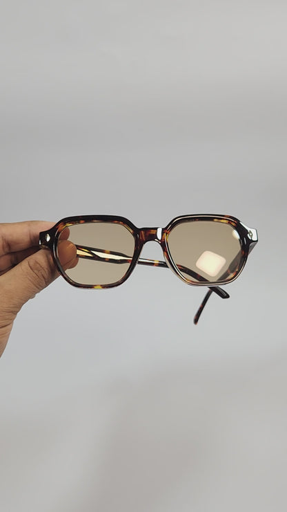 Wild Ember – Statement Geometric Sunglasses (ET-SG81)