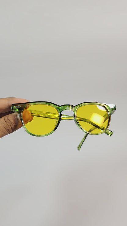 Anaconda – Retro Round Sunglasses (ET-SG73)
