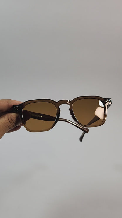 Turtle Tea Voyager – Polarized Round Sunglasses (ET-SG59)