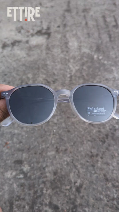 Midnight Horizon – Round Polarized Sunglasses (ET-SG06)