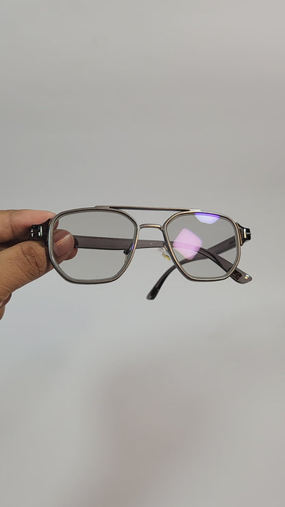 Silver Shift – Photochromic Metal Sunglasses (ET-SG71)