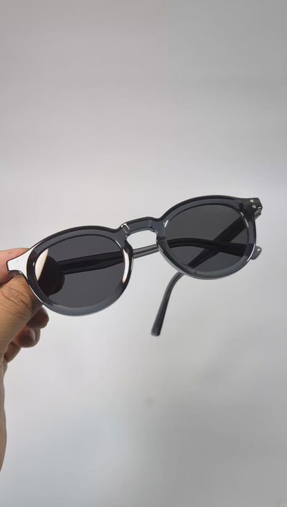 Grey Orbit – Polarized Round Sunglasses (ET-SG28)