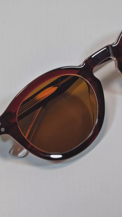 Cold Tea Orbit – Polarized Round Sunglasses (ET-SG27)