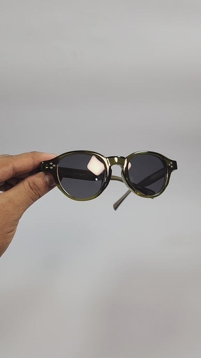 Olive Arc – Polarized Oval Sunglasses (ET-SG87)