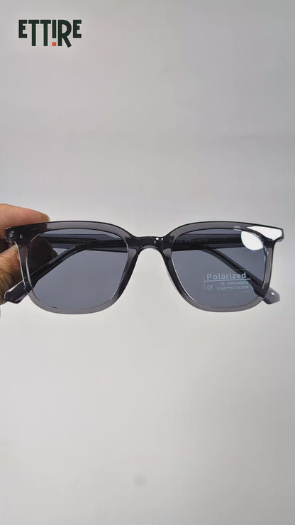 Amber Reflection – Round Polarized Sunglasses (ET-SG18)